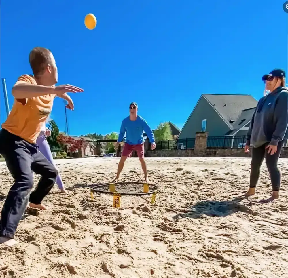 garnet crossing apartments near university of south carolina sand volleyball court
